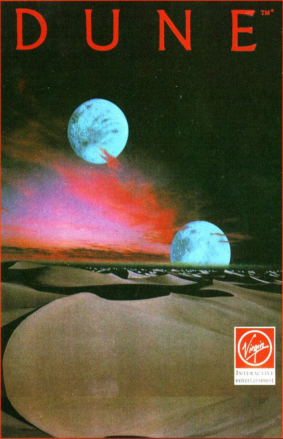 Dune box art for Amiga